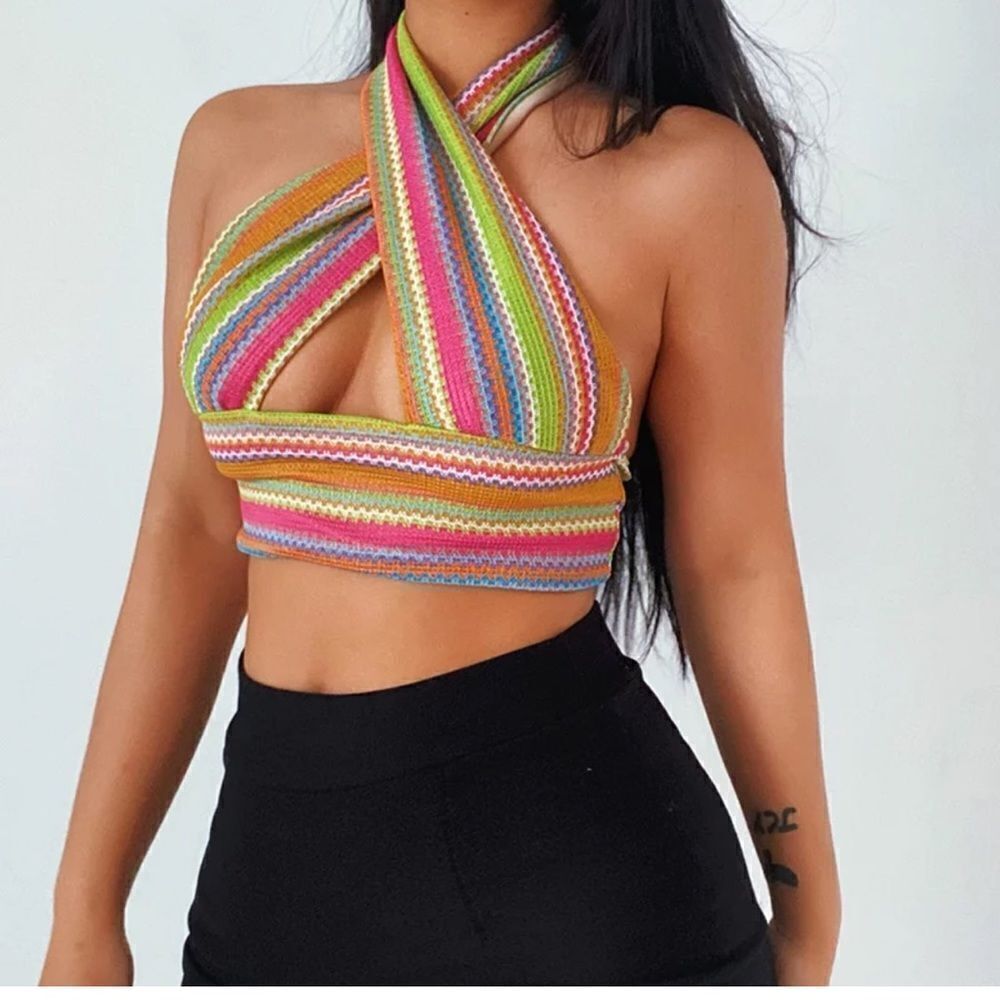 Amazon Cross neck Halter